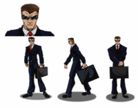 Bad Guy Simon Bane Animation Style Sheet