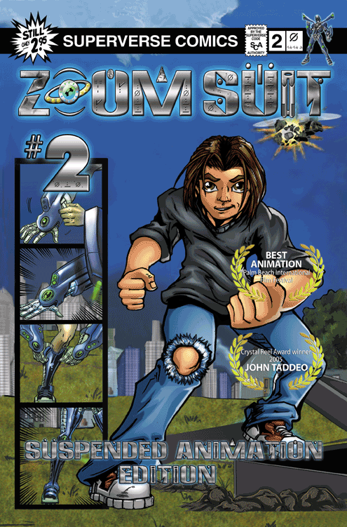 Cover D Zoom Suit #2 Suspended Animation 1-25 Incentive Team Zoom