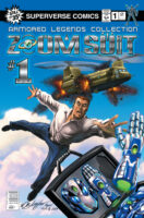 Cover G Zoom Suit #1 Armored Legends 1-10 Incentive By Bob Layton