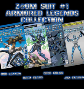 ZOOM SUIT #1 ARMORED LEGENDS COLLECTION_4_COMIC BOOKS_JOHN TADDEO