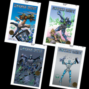 ZOOM SUIT #1 ARMORED LEGENDS LITHOGRAPH COLLECTION COLOR STUDIO PROOFS