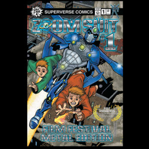 ZOOM SUIT #1 FILM FESTIVAL METAL EDITION VARIANT BILLY DALLAS PATTON