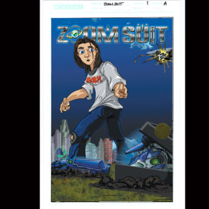 ZOOM SUIT #1 SUSPENDED ANIMATION LITHOGRAPH COLOR STUDIO PROOF