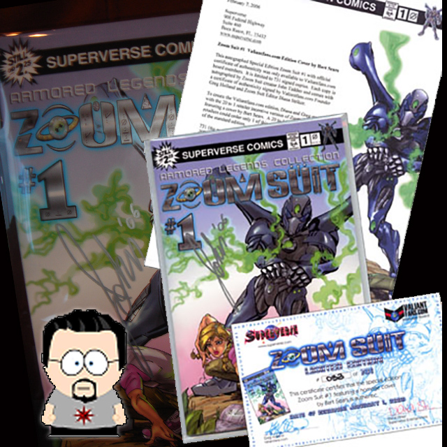 ZOOM SUIT #1: THE VALIANT FANS EDITION