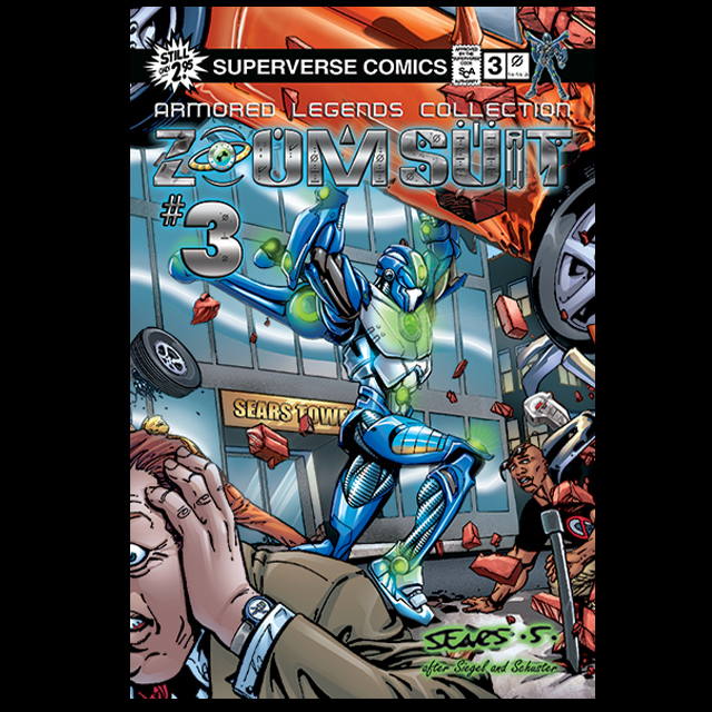 ZOOM SUIT #3 ARMORED LEGENDS VARIANT BY BART SEARS