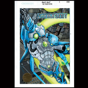 ZOOM SUIT #3 AUTOGRAPHED LITHOGRAPH COLLECTION COLOR STUDIO PROOFS_B_BILLY DALLAS PATTON_ZOOM