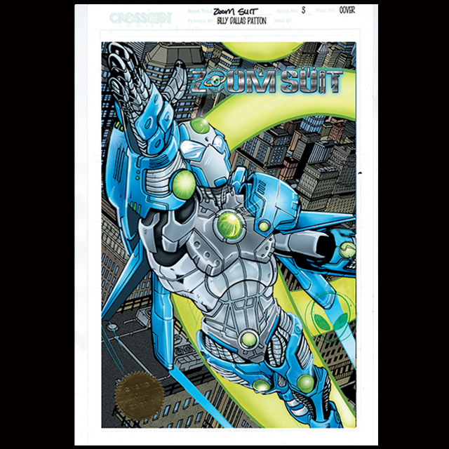 ZOOM SUIT #3 AUTOGRAPHED LITHOGRAPH COLLECTION COLOR STUDIO PROOFS