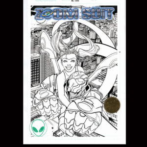 ZOOM SUIT #3 AUTOGRAPHED LITHOGRAPH COLLECTION PENCILS & INK STUDIO PROOFS_A_TUCCI_THE RIDE