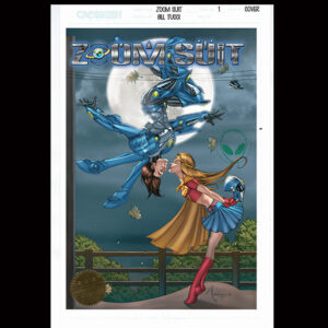 ZOOM SUIT #1 “THE KISS” LITHOGRAPH BY BILL TUCCI COLOR STUDIO PROOF