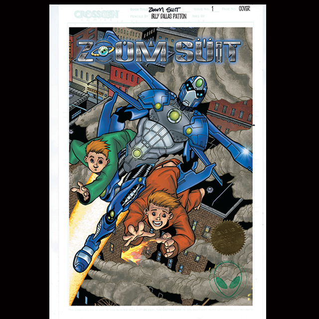 ZOOM SUIT #1 AUTOGRAPHED LITHOGRAPH COLLECTION COLOR STUDIO PROOFS